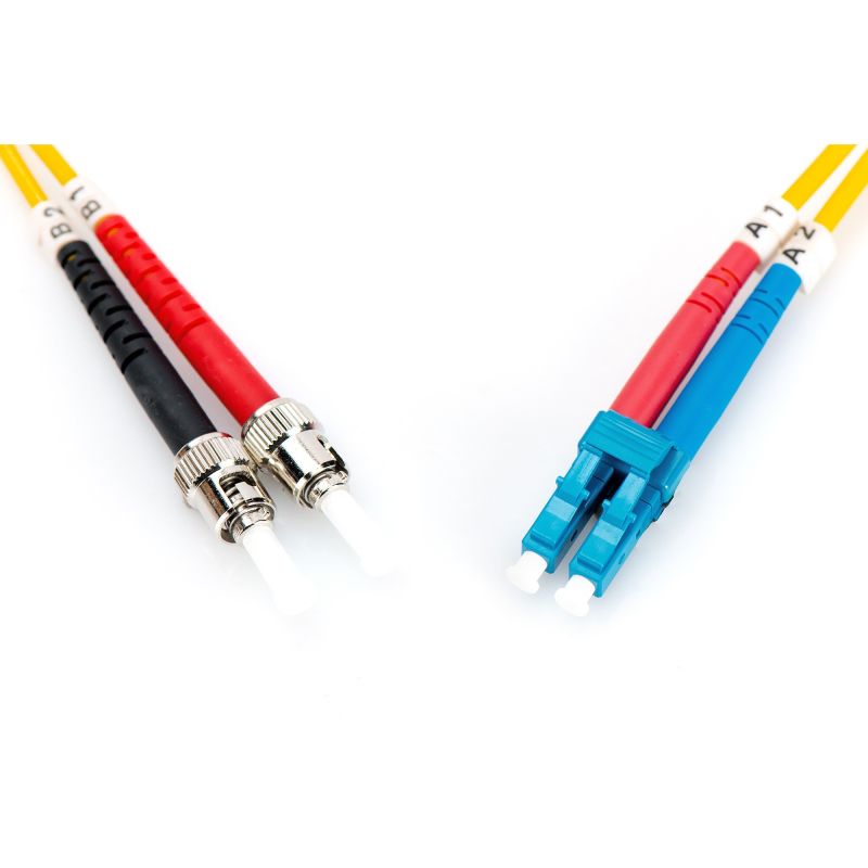Kabllo optike DIGITUS / Patch Cable / LC-ST / 1.0 m / Singlemode / Duplex / OS2 - Figura 4