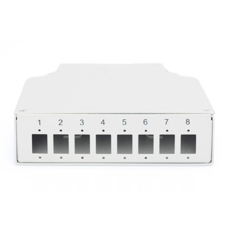 Aksesorë për Rrjet DIGITUS DIN Rail Splice Box for 8 LC/DX Couplings - Figura 2