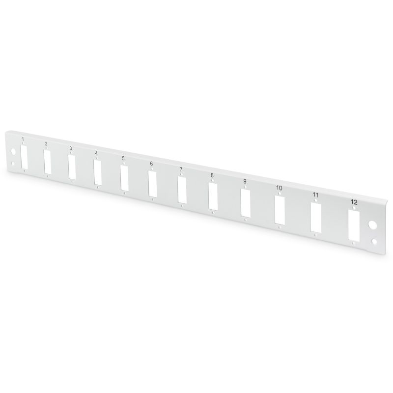 Aksesorë për Rrjet DIGITUS LWL Splice Box Front Panel 1U 12xSC Duplex Quick-Mount - Figura 2