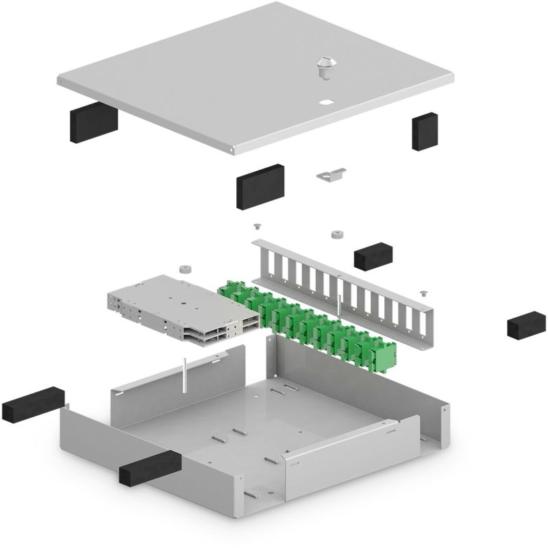 Aksesorë për rrjet DIGITUS / LWL Unibox / Wall Mount / Medium - Figura 4
