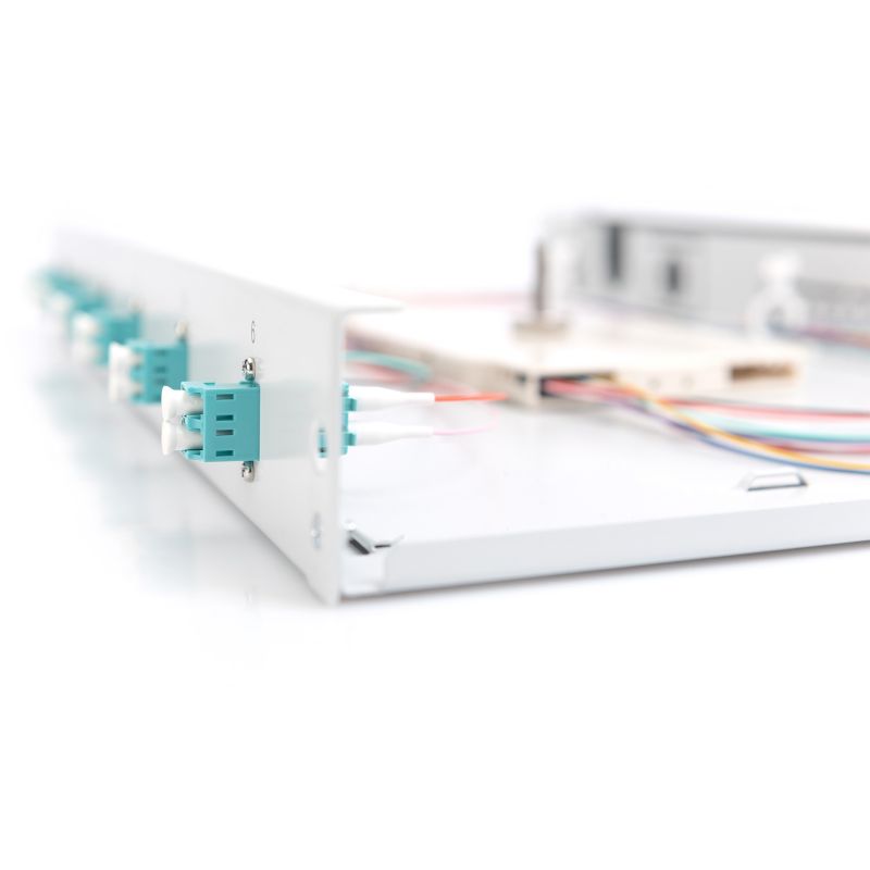 Aksesorë për Rrjet DIGITUS LWL Splice Box 1U Equipped 24x LC Duplex OS2 - Hiri - Figura 6