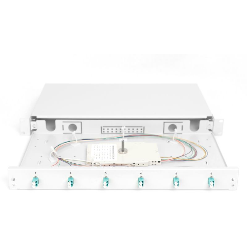 Aksesorë për Rrjet DIGITUS LWL Splice Box 1U Equipped 24x LC Duplex OS2 - Hiri - Figura 7