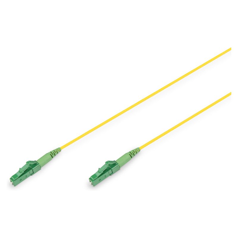 Kabllo për Rrjet DIGITUS LWL Patch Cable LC‑LC / OS2 / 3.00m / Singlemode Simplex