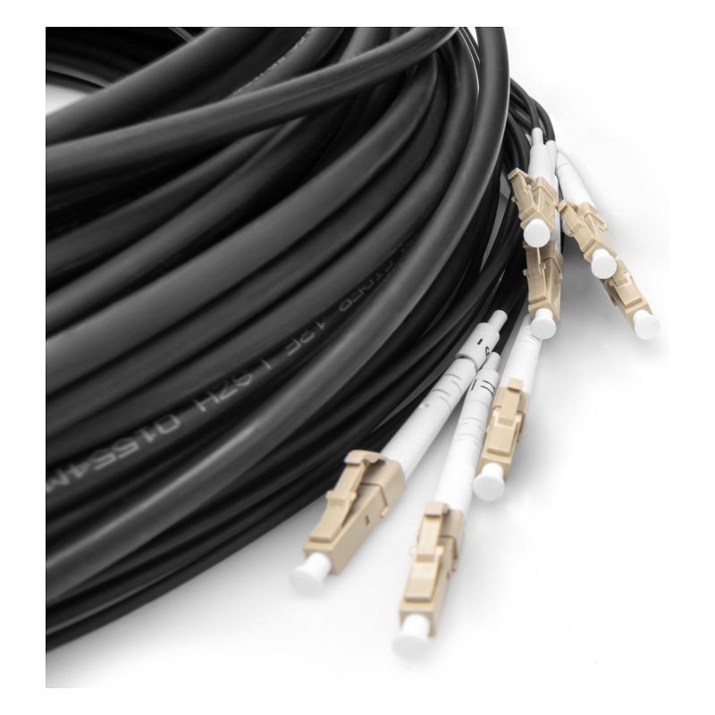 Kabllo për Rrjet DIGITUS LWL Patch Cable LC‑UPC / OM4 / 75m / 8 Pre‑terminated - Figura 4
