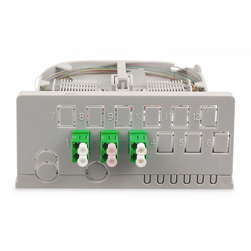 Aksesorë optik DIGITUS / FTTH Termination Point / OS2 / Singlemode / 3xLC-APC / Duplex - Figura 4