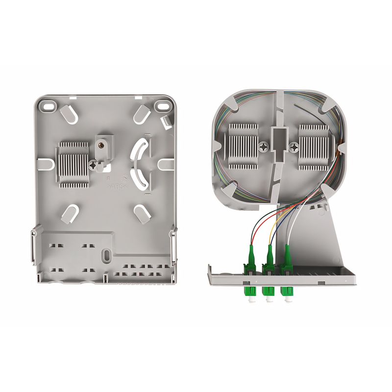 Aksesorë optik DIGITUS / FTTH Termination Point / OS2 / Singlemode / 3xLC-APC / Duplex - Figura 3