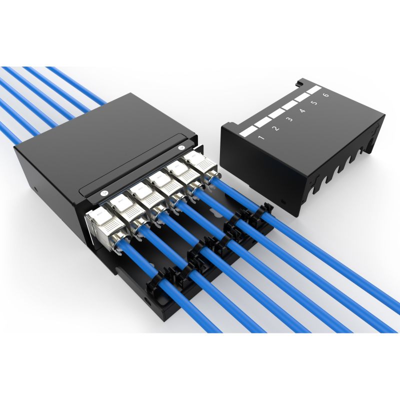 Aksesorë për Rrjet DIGITUS Consolidation Point Box / 6 ports / for Keystone Module - Figura 3