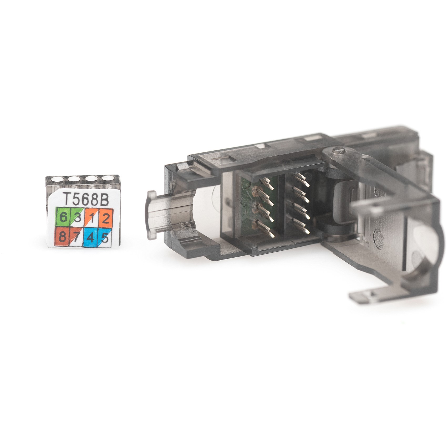 DIGITUS DN-93633 Cat6A RJ45 Field Assembly Connector Unshielded 10G Ethernet Plug - Figura 4