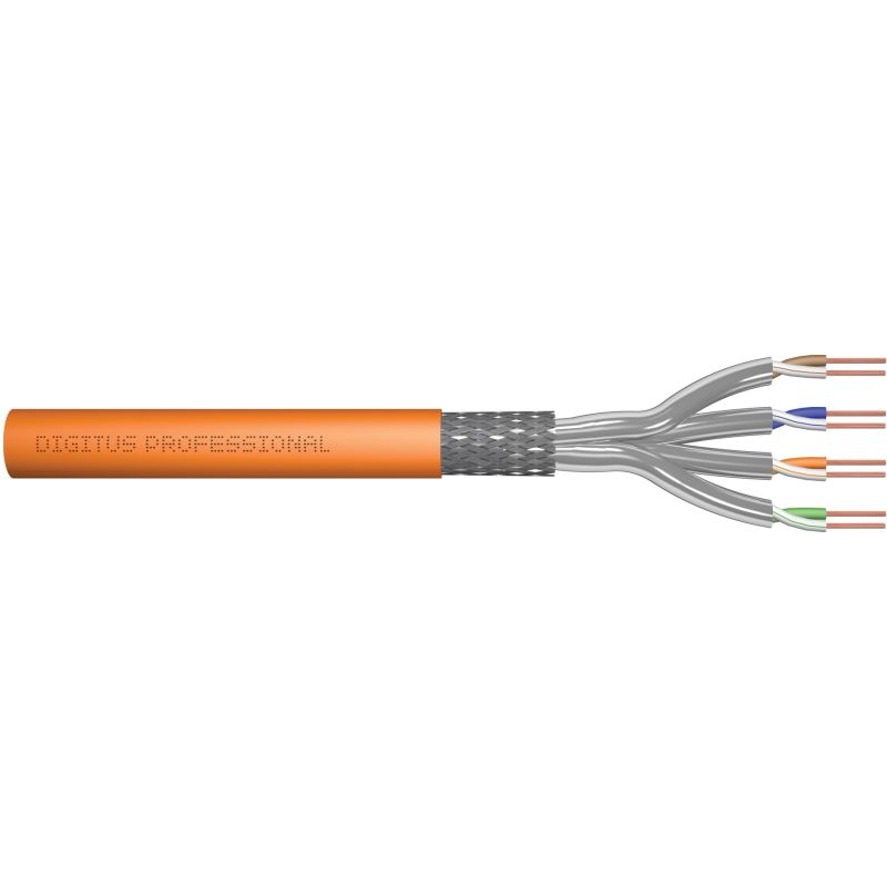 Kabllo për rrjet / DIGITUS / CAT 7 / S-FTP / 25 m / 1200 MHz / Dca
