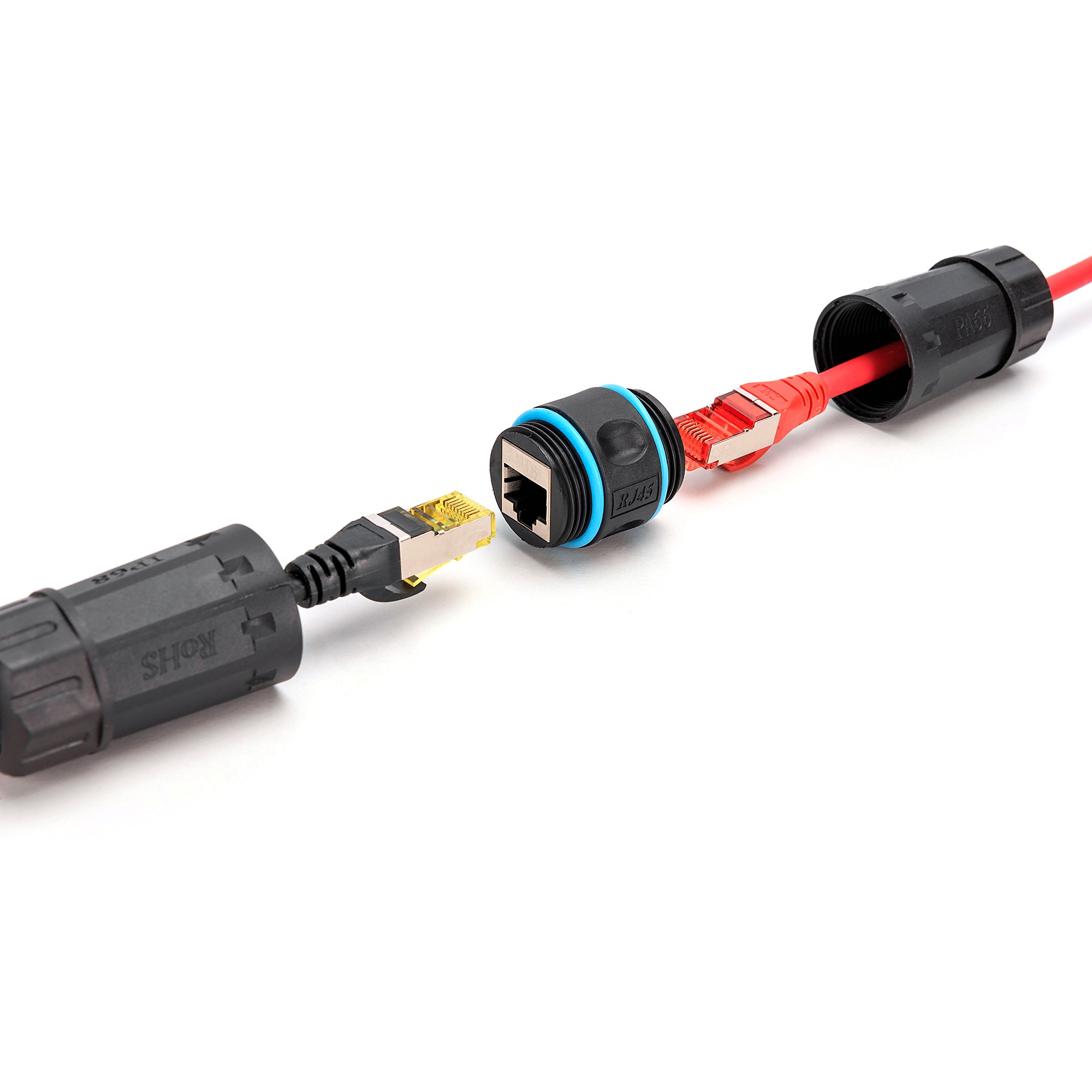 Aksesorë për Rrjet DIGITUS / CAT6A / RJ45 në RJ45 / Patch - Zezë - Figura 5