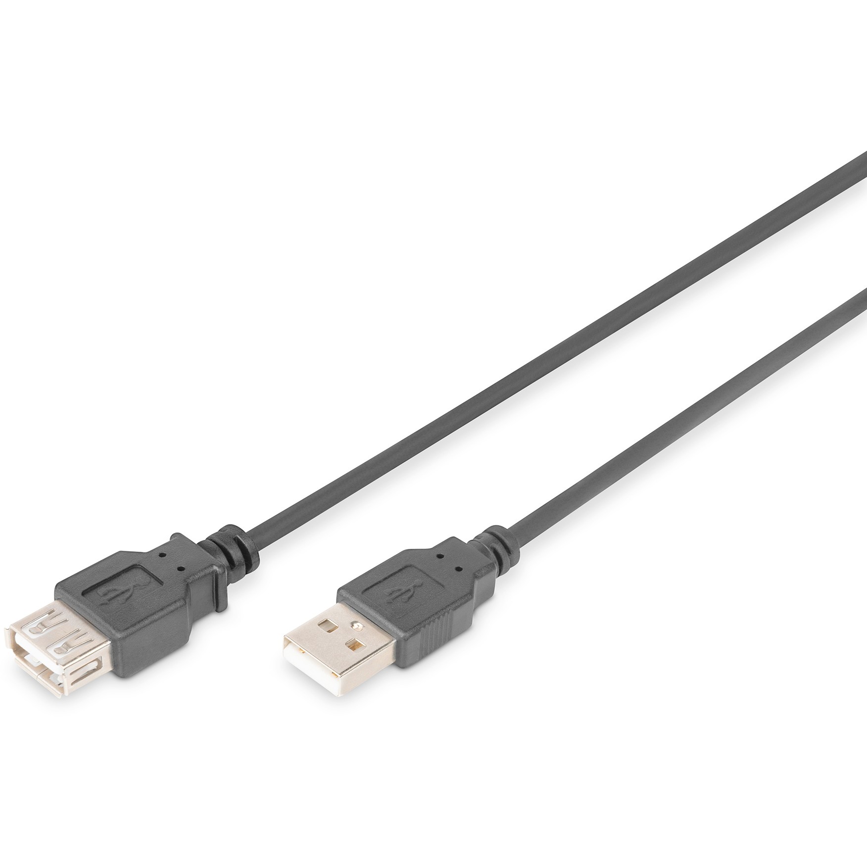 Kabllo USB DIGITUS / USB 2.0 / A - A / 5.0 m - Zezë