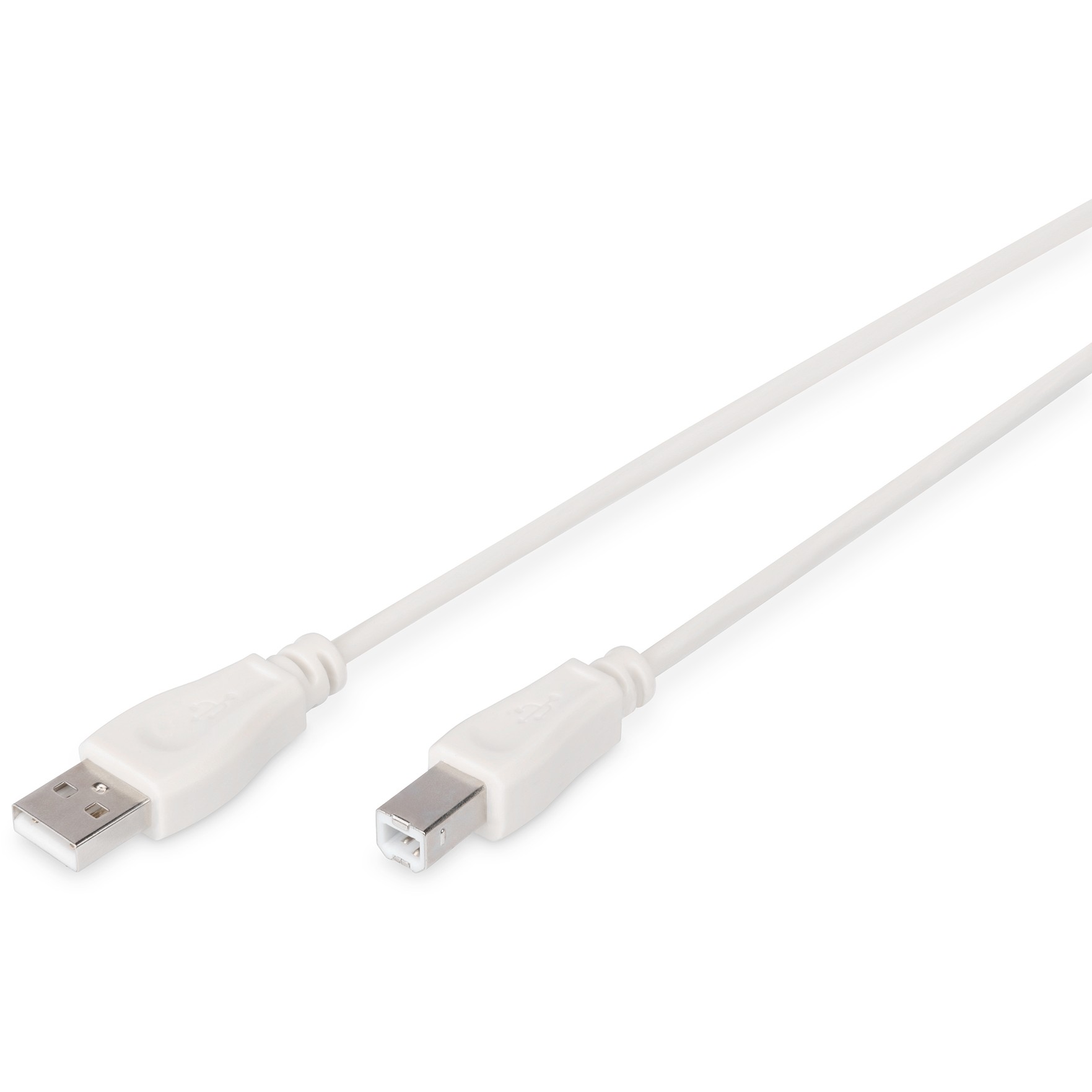 Kabllo USB DIGITUS / USB 2.0 / A - B / 1.8 m - Bardhë