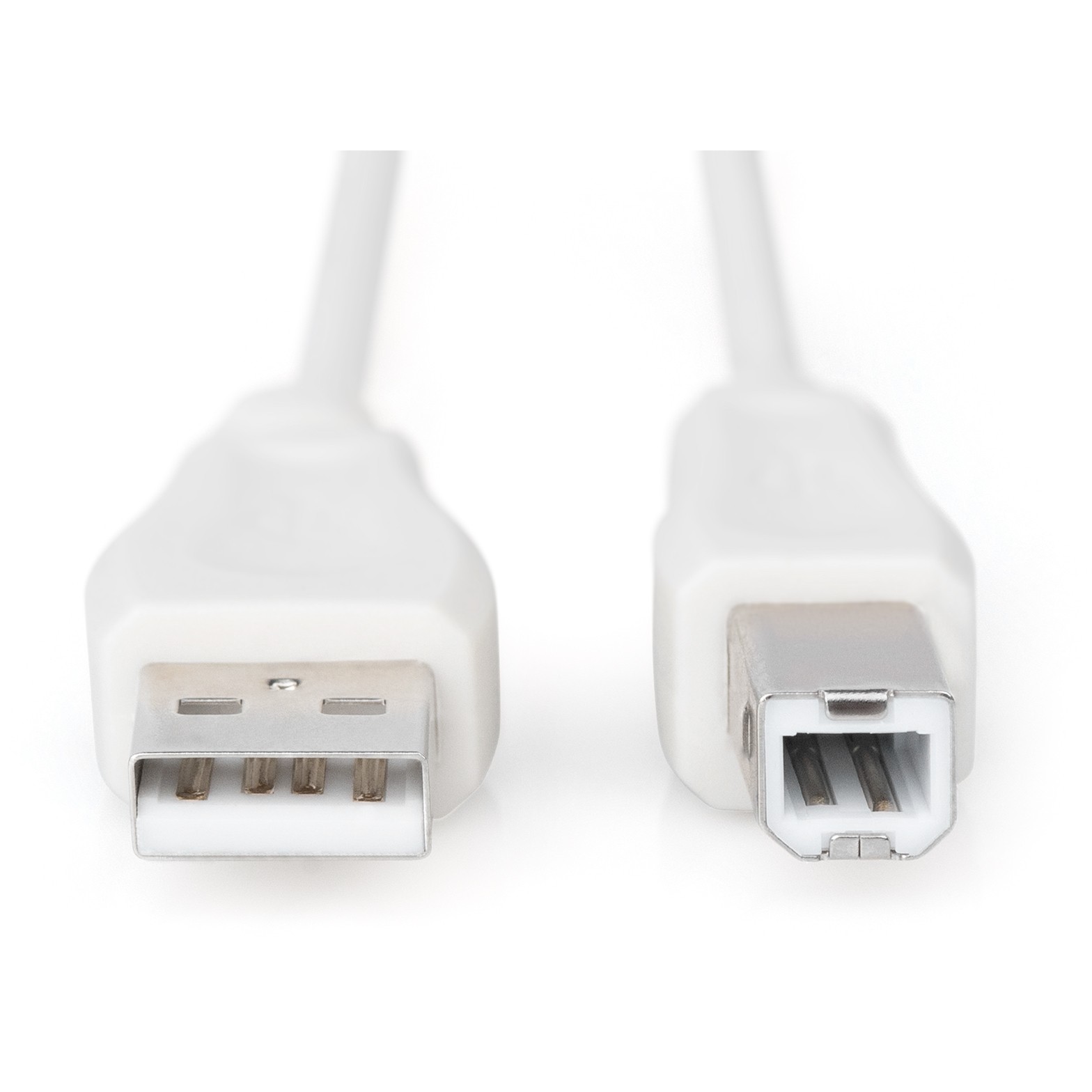 Kabllo USB DIGITUS / USB 2.0 / A - B / 1.8 m - Bardhë - Figura 2