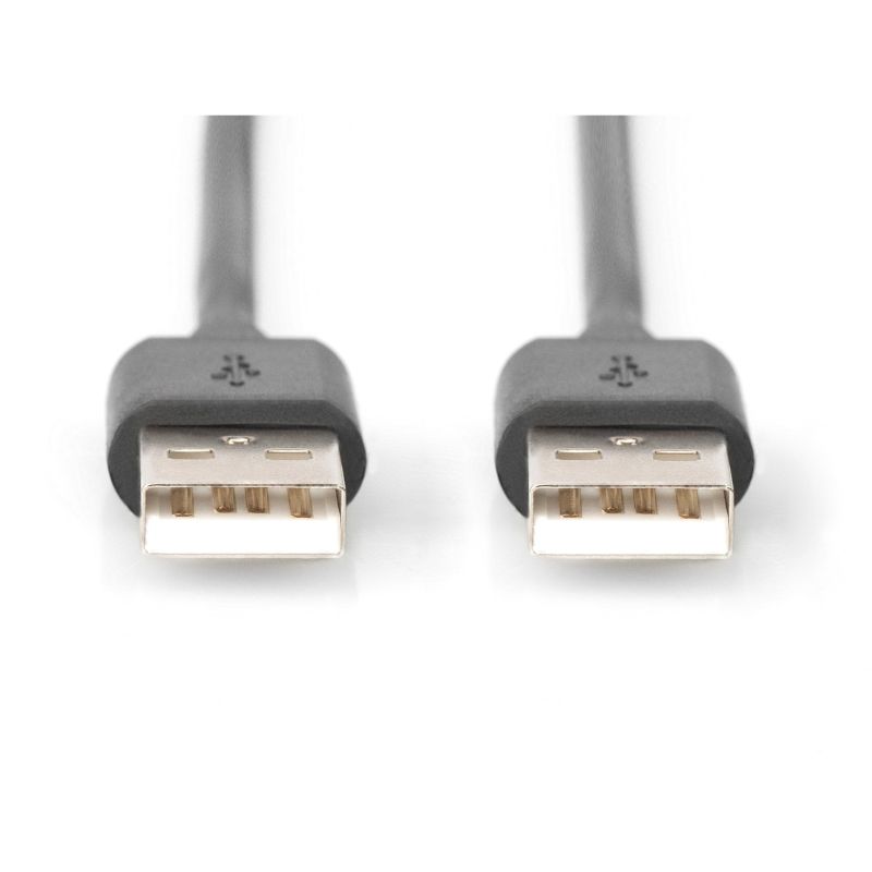 Kabllo USB DIGITUS USB 2.0 Type‑A → Type‑A / 1 m – Zezë - Figura 2