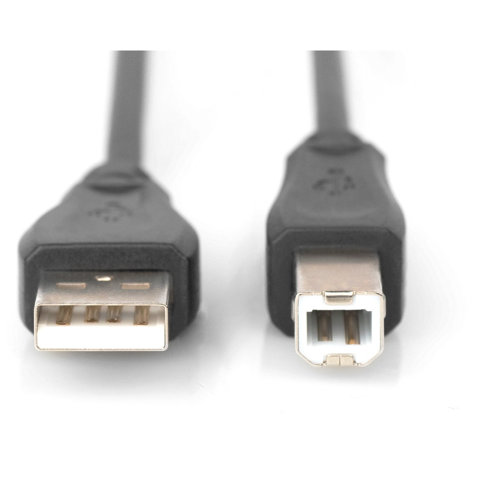 Kabllo USB DIGITUS / USB 2.0 / A - B / 1.8 m -Bardhë - Figura 2