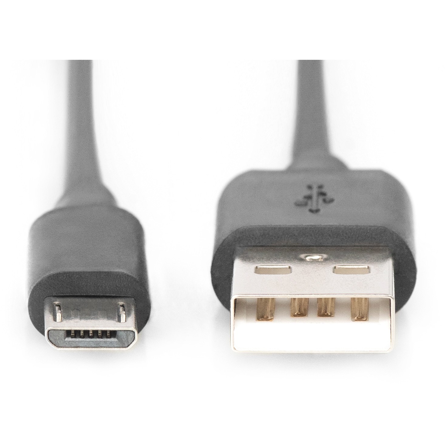 Kabllo DIGITUS USB 2.0 / Typ A → Typ Micro‑B / Plug–Plug/ 1.0m / Zezë - Figura 2