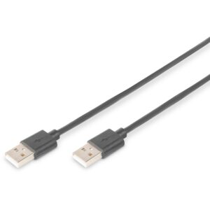 Kabllo USB DIGITUS / USB 2.0 / A - A /  5.0 m - Zezë