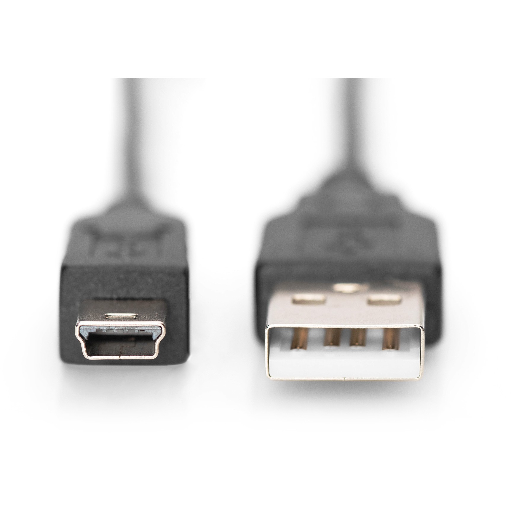 Kabllo USB DIGITUS / USB 2.0 / A - Mini B / 1.8 m - Zezë - Figura 2