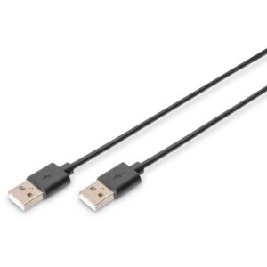 Kabllo USB  DIGITUS USB 2.0 Connection Cable Type A–A M/M 1.0m - Zezë