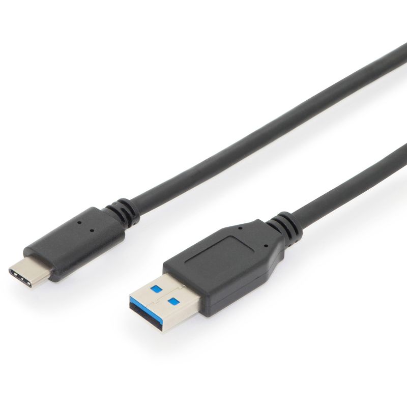 Kabllo USB DIGITUS USB 2.0 Type‑C → Type‑A / 1 m – Zezë