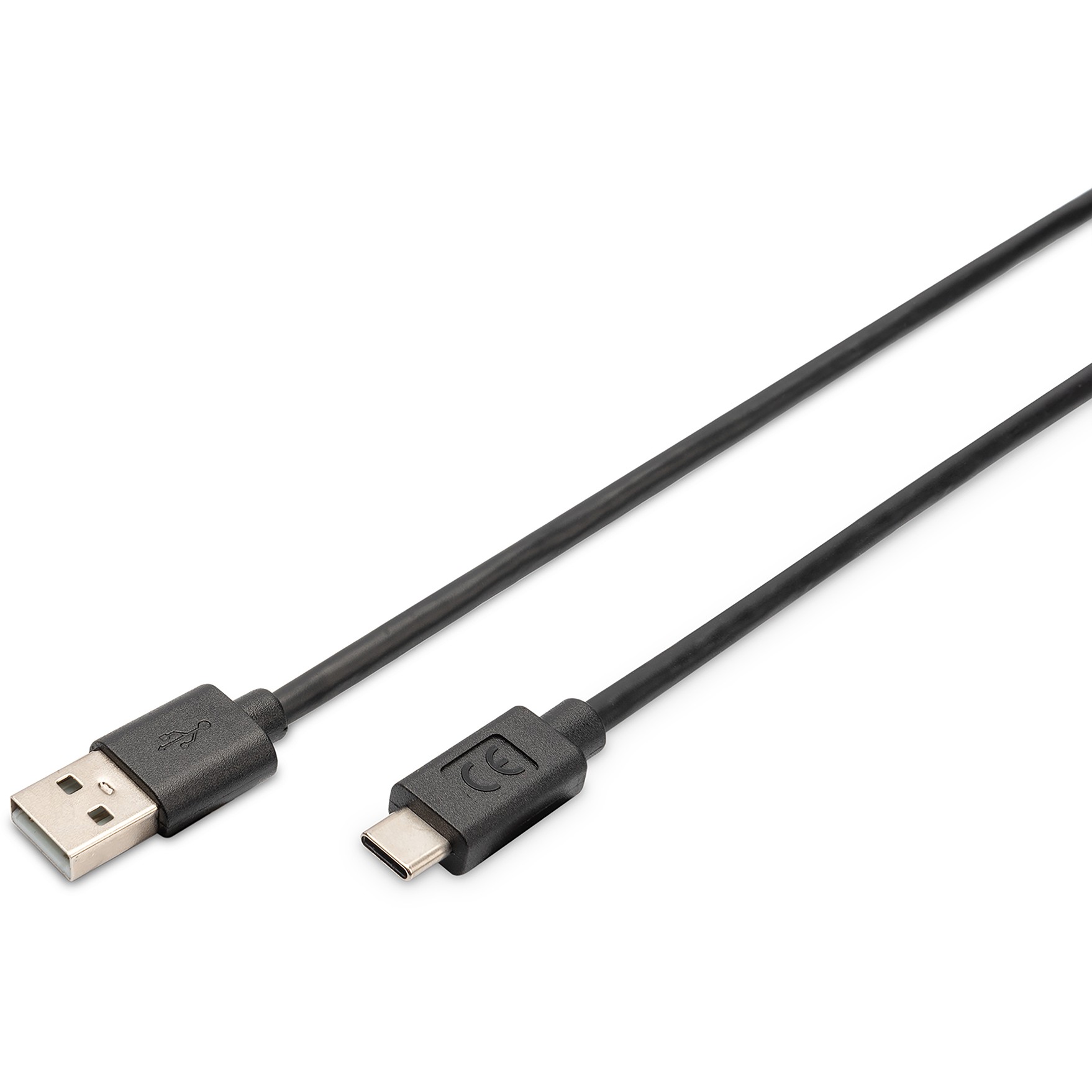 Kabllo USB DIGITUS USB 2.0 Connection Cable Type C–A M/M 3.0m - Zezë