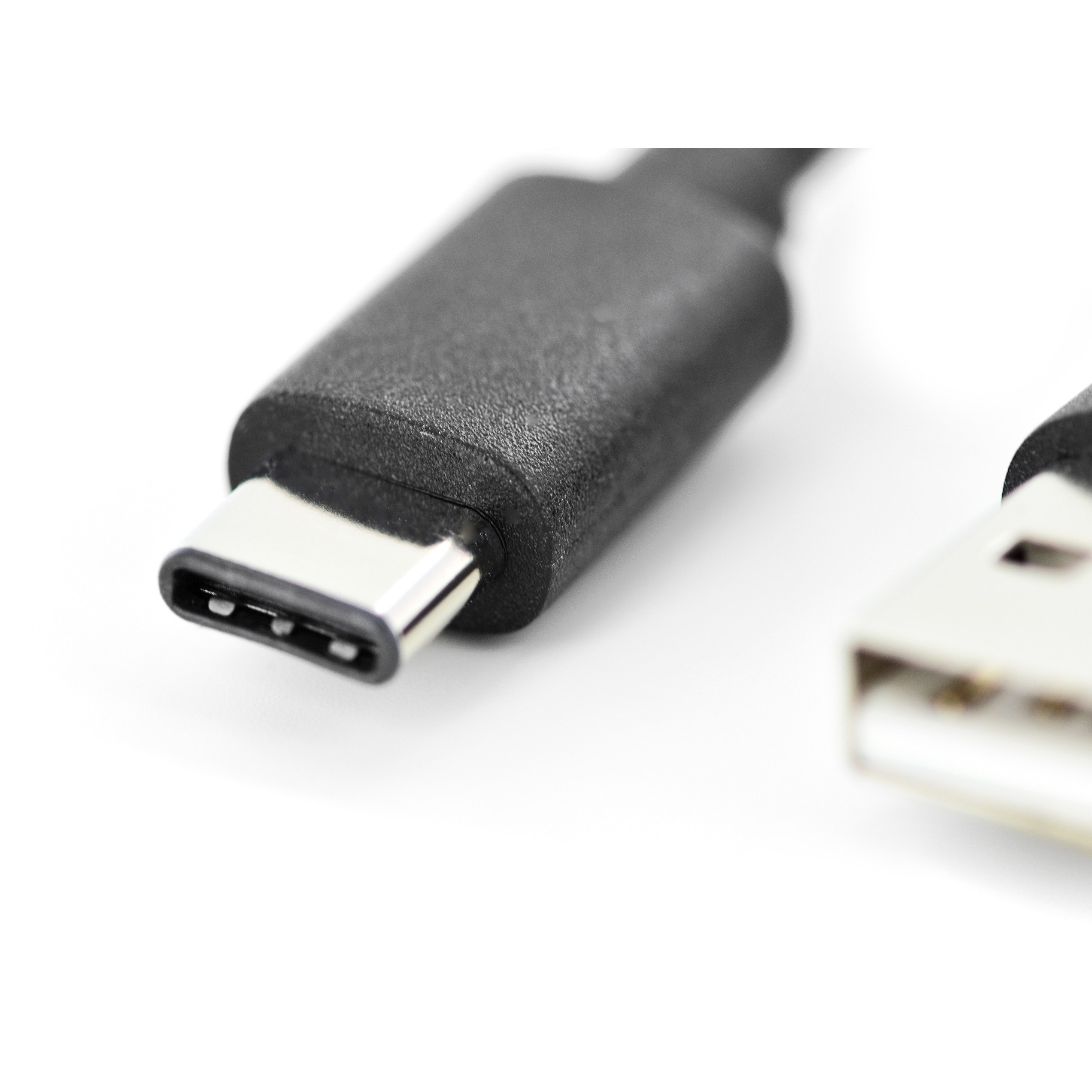 Kabllo USB DIGITUS USB 2.0 Connection Cable Type C–A M/M 1.8m - Zezë - Figura 2