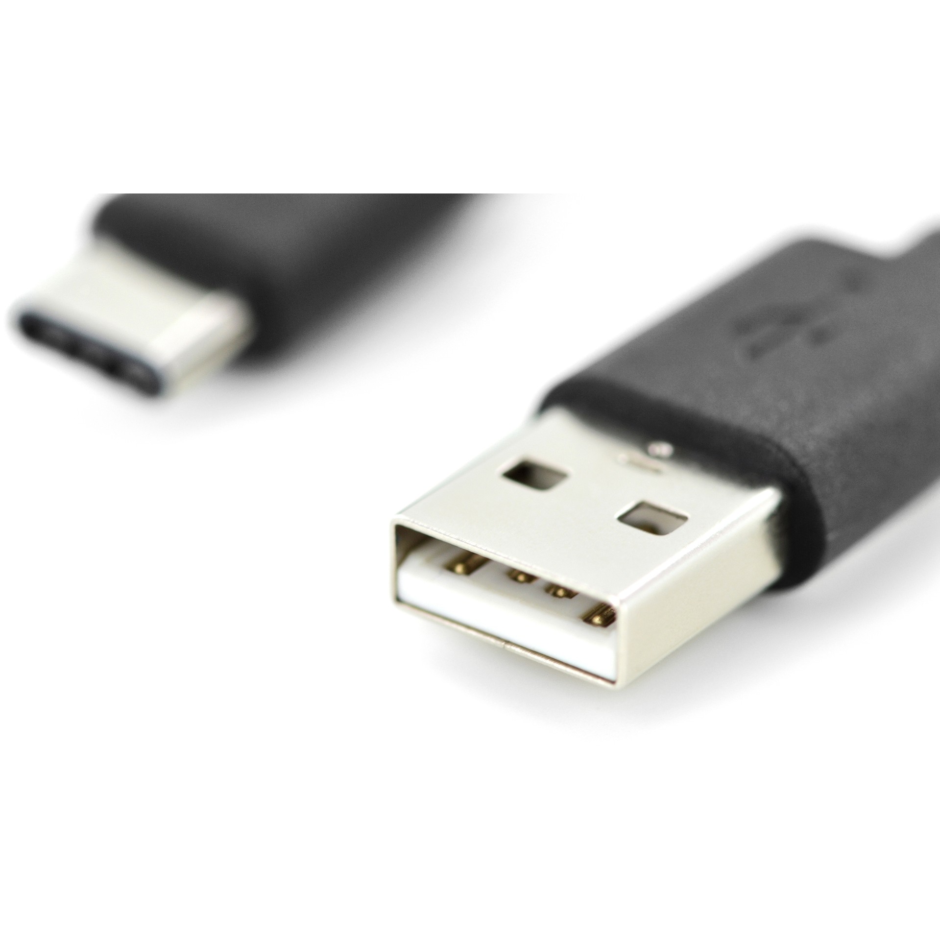 Kabllo USB DIGITUS USB 2.0 Connection Cable Type C–A M/M 1.8m - Zezë - Figura 3