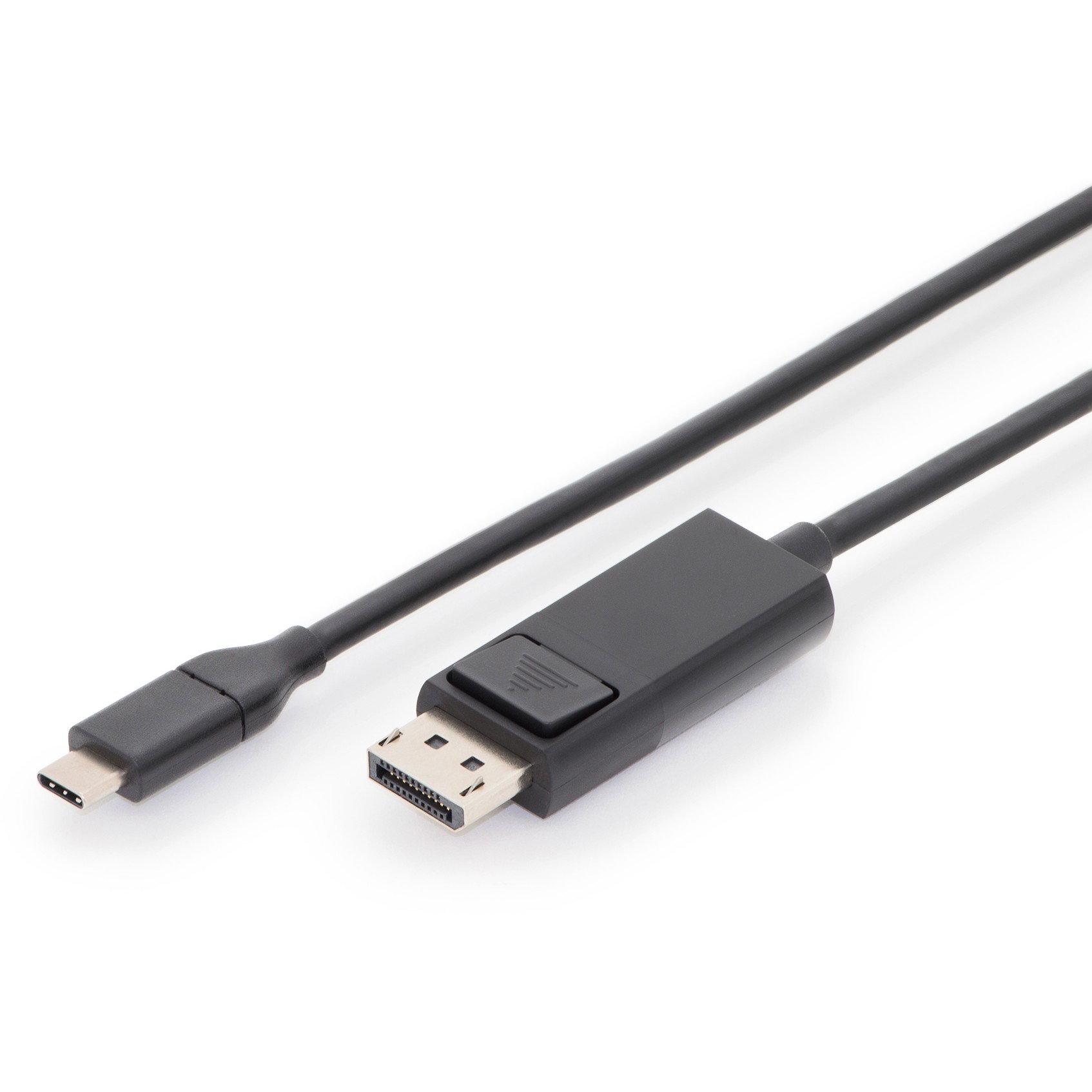 Kabllo USB DIGITUS USB-C Adapter Cable Type C–DP 32.4Gbps M/M 2.0m - Zezë