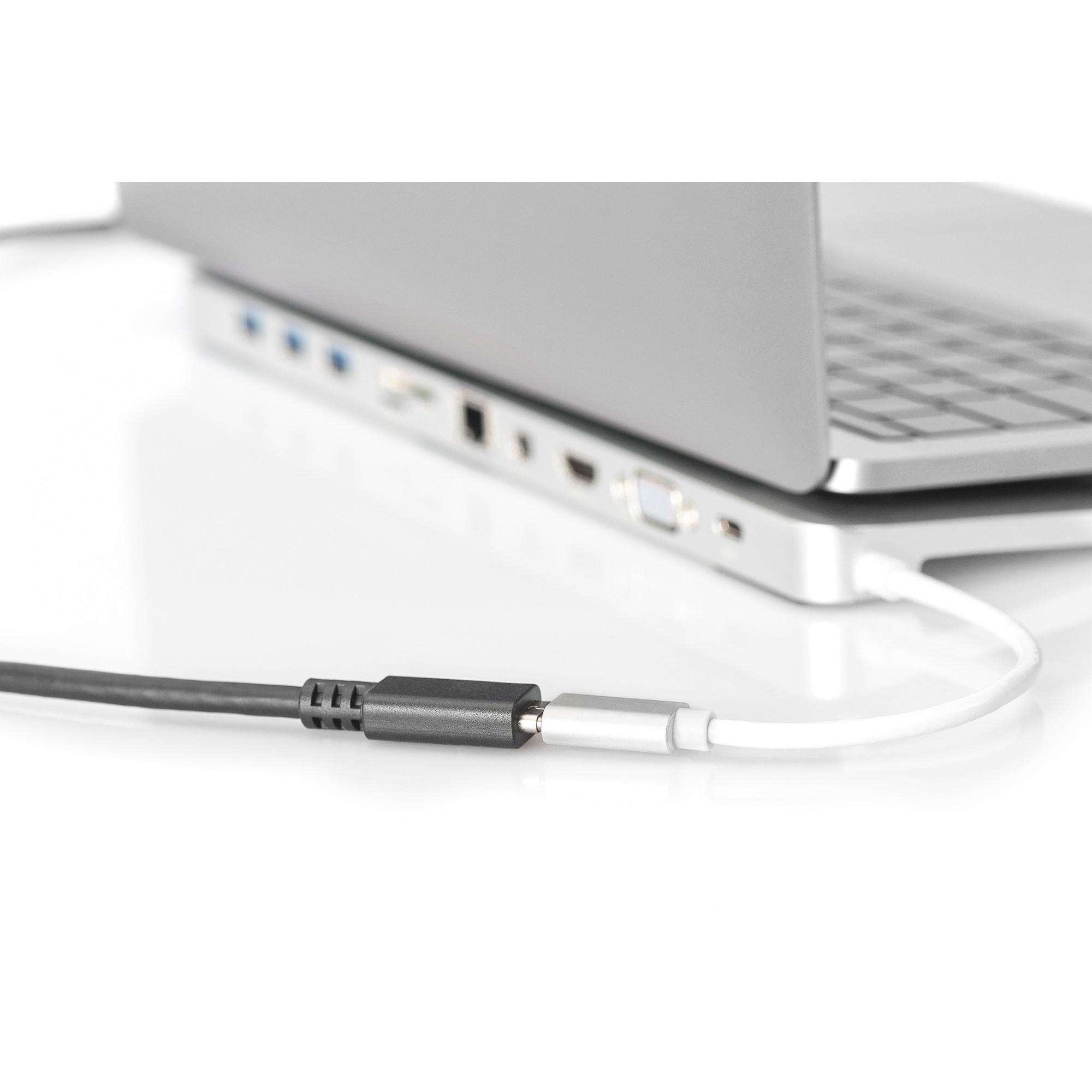 Kabllo USB DIGITUS USB 2.0 Extension Cable Type C–C M/F 1.5m - Zezë - Figura 2