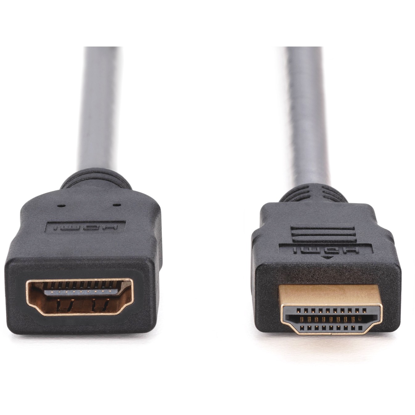 Kabllo HDMI DIGITUS HDMI Extension Cable with Ethernet / 4K / 2.0m / Male–Male - Zezë - Figura 3
