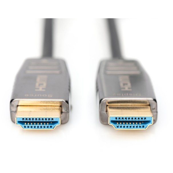 Kabllo HDMI DIGITUS HDMI AOC Hybrid Fiber Optic Cable / UHD 8K / 10m - Zezë - Figura 3