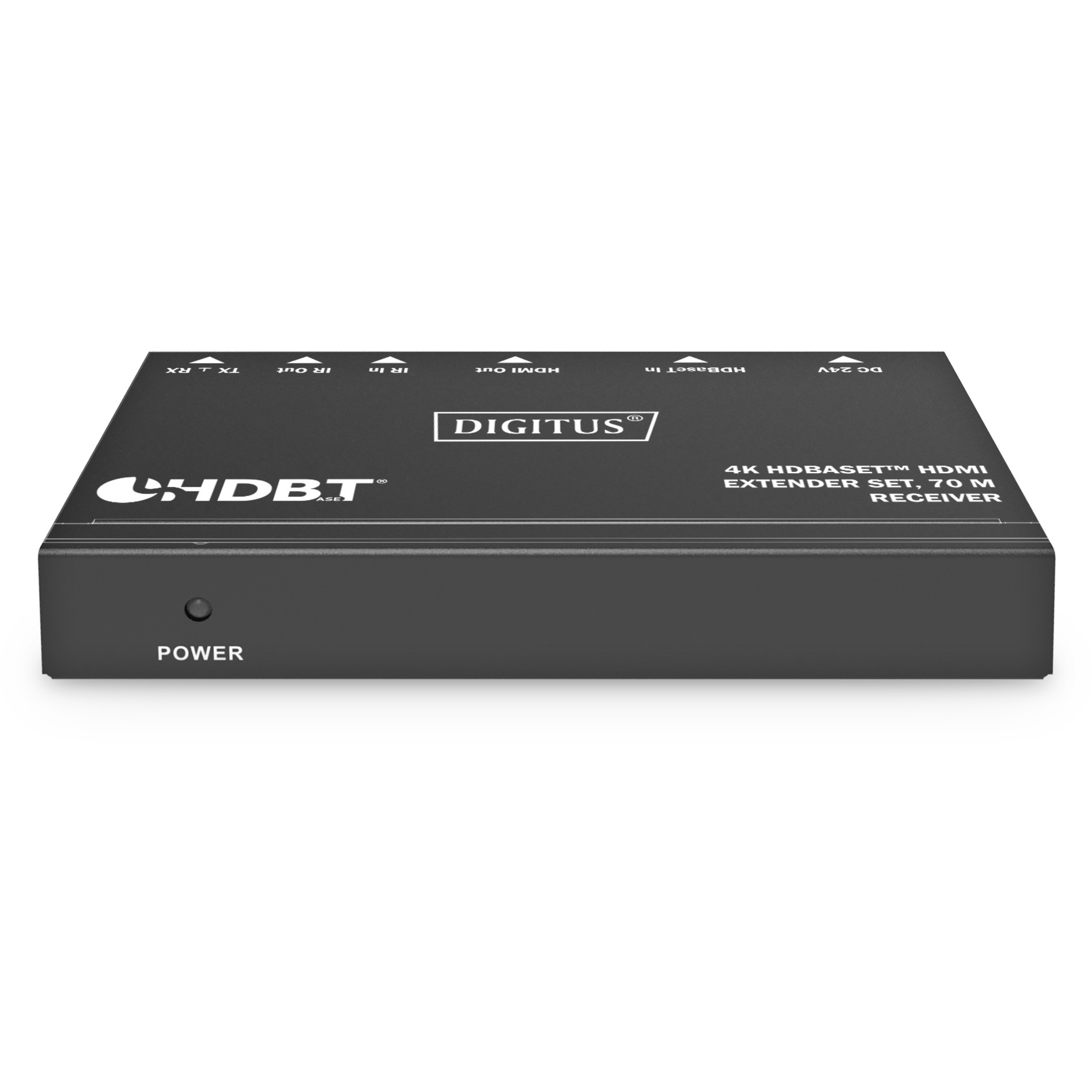Kabllo HDMI DIGITUS 4K HDBaseT HDMI Extender Set 70m / për transmetim profesional AV në distancë - Figura 2