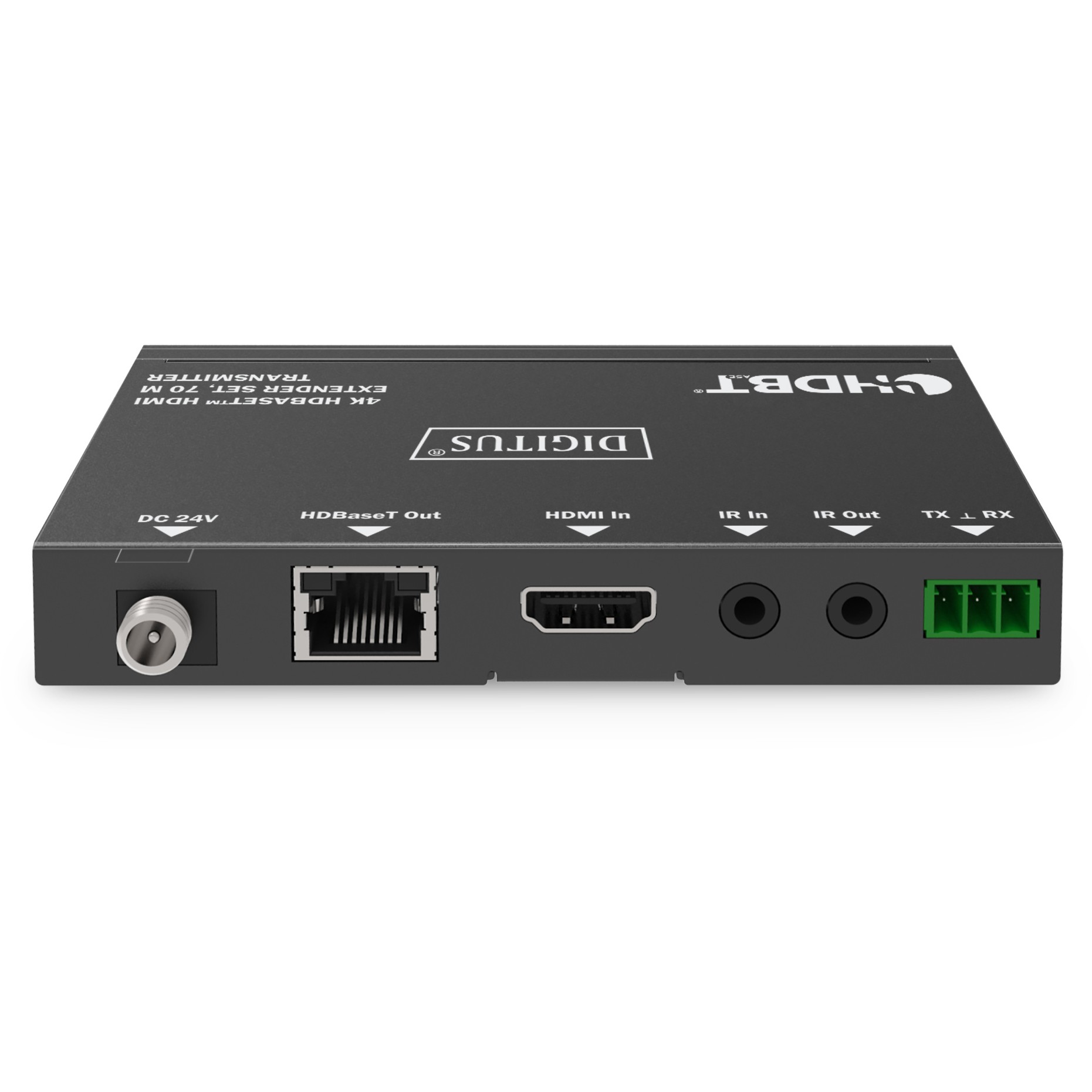 Kabllo HDMI DIGITUS 4K HDBaseT HDMI Extender Set 70m / për transmetim profesional AV në distancë - Figura 5