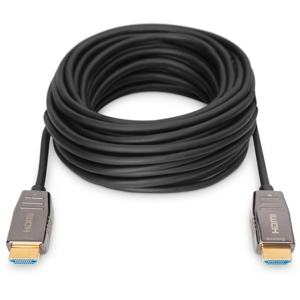 Kabllo HDMI DIGITUS AOC Hybrid Glasfiber Cable UHD 8K 20m – Zezë - Figura 3