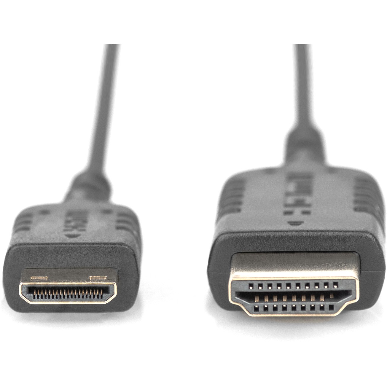 Kabllo HDMI DIGITUS HDMI-C to HDMI-A HighFlex Cable Male/Male 2.0m – Zezë - Figura 3