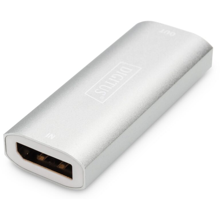 Aksesorë për Audio DIGITUS DisplayPort Repeater up to 30m 8K – Argjend