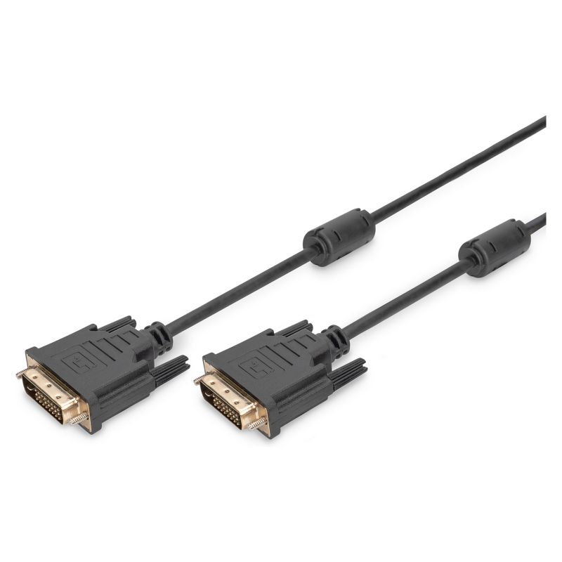 Kabllo DIGITUS DVI-D (24+1) → DVI-D (24+1) / St-St / 3.0 m - Zezë