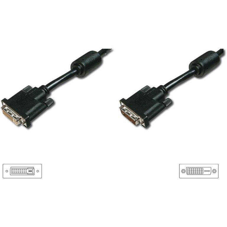 Kabllo DVI DIGITUS / 5.0 m / M-F – Zezë