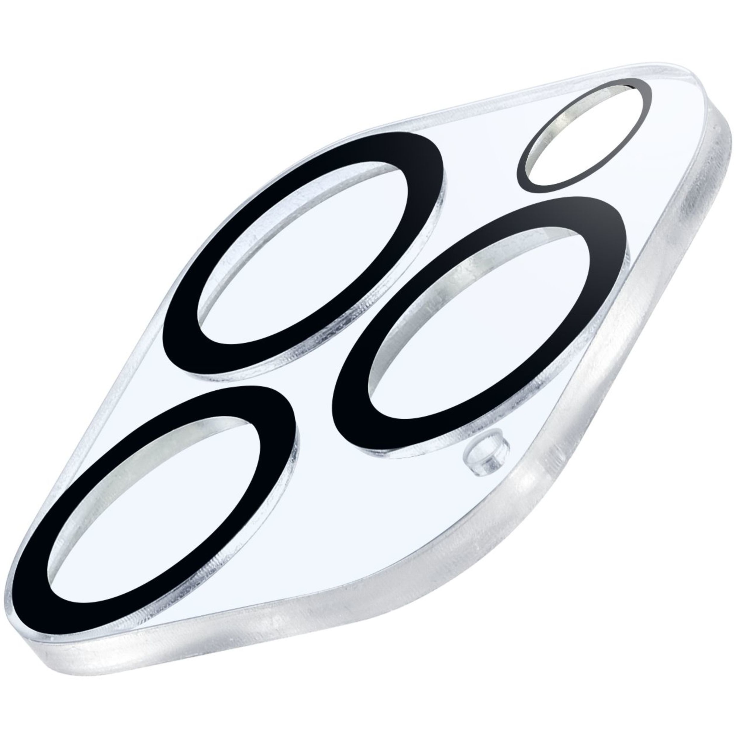 Aksesorë Apple Cellularline Camera Lens Protection iPhone 15 Pro - Max Transparent