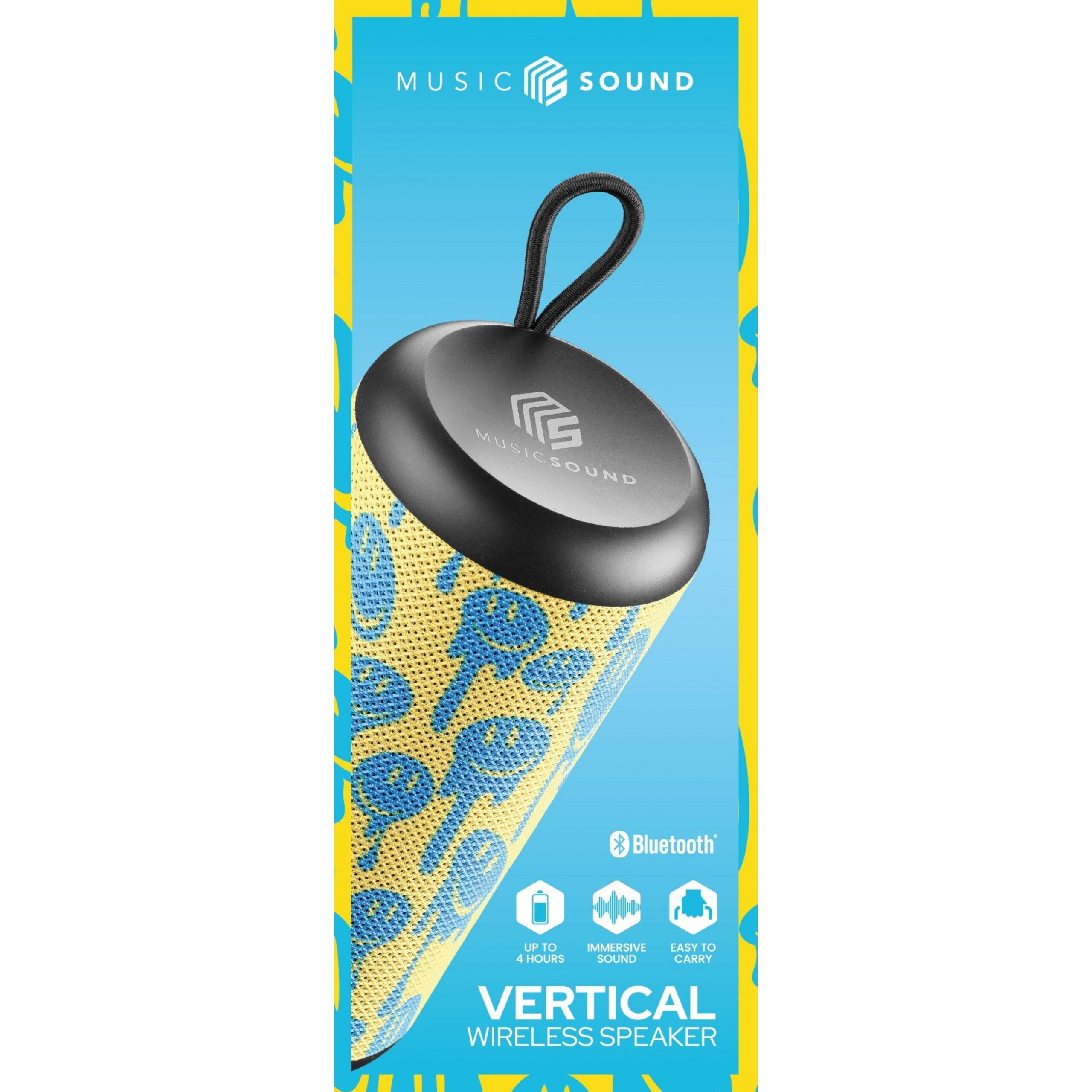 Altoparlantë Cellularline Music & Sound Vertical Bluetooth Speaker Wireless Audio - Smile Design - Figura 5