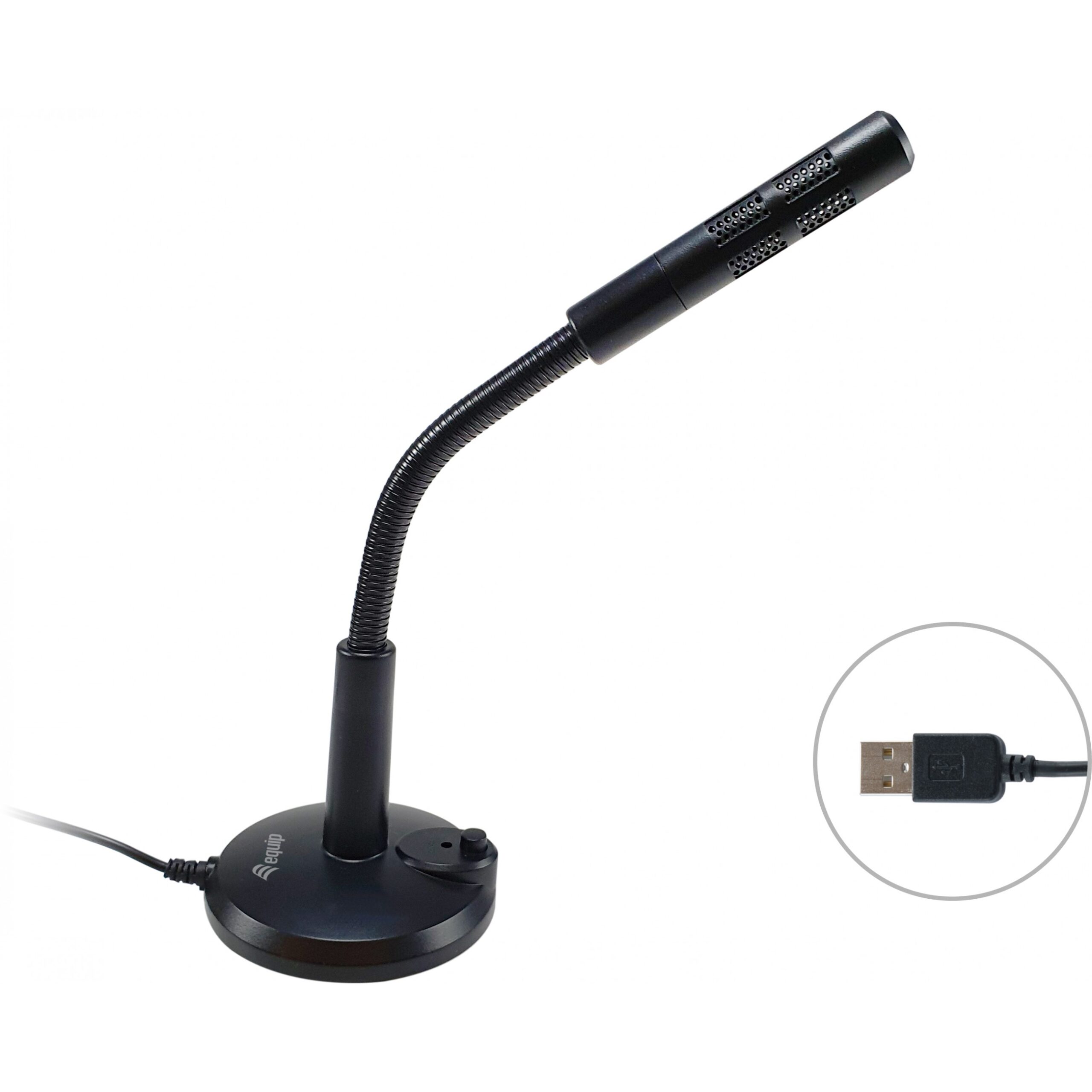 Mikrofon Equip USB Table Microphone / Adjustable Tilt, Plug & Play Design - Zezë - Figura 2