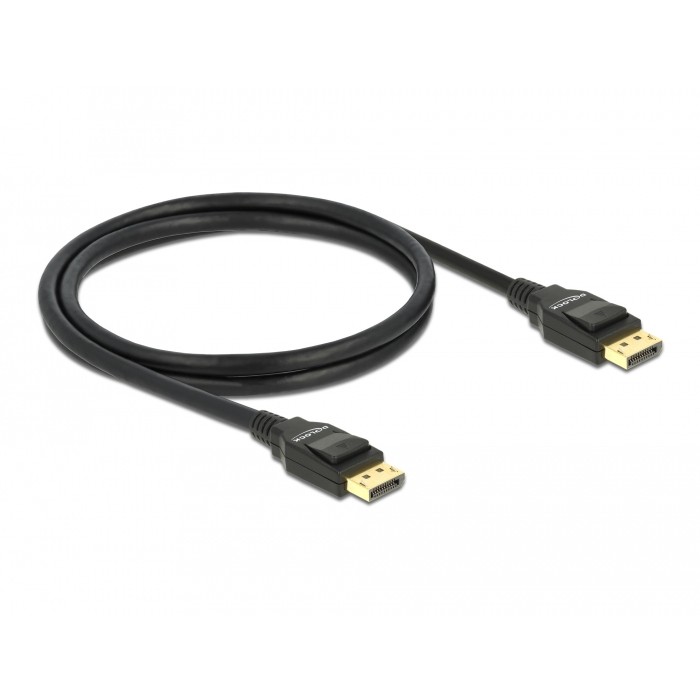 Kabllo DisplayPort DELOCK / 1.0 m / M-M / Gold - Figura 2
