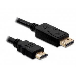 Kabllo DisplayPort DELOCK to HDMI / 2.0 m / M-M