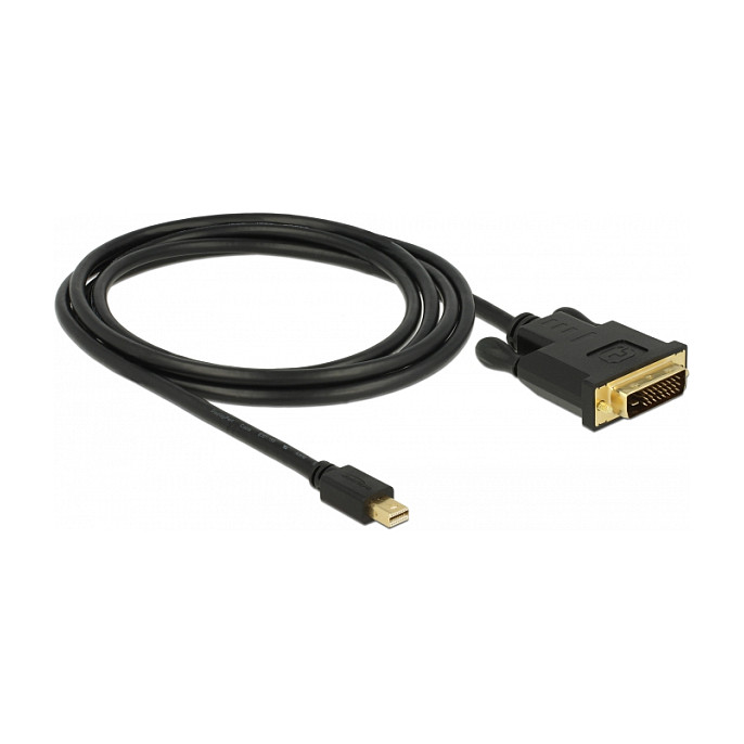 DELOCK Cable mini Displayport 1.1 Plug to DVI Plug / 2 m - Figura 2