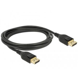 Kabllo DisplayPort DELOCK / 8K / 60 Hz / 3 m / DP 8K i certifikuar