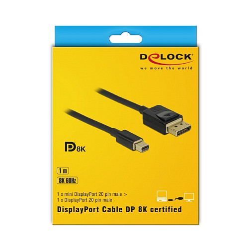 DELOCK Mini DisplayPort to DisplayPort Cable 1 m - Figura 3