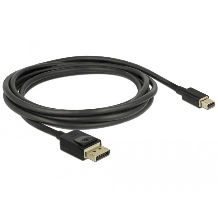 Kabllo Mini DisplayPort DELOCK 1.4 / Pasiv / 8K60Hz / 2 m – Zezë - Figura 2