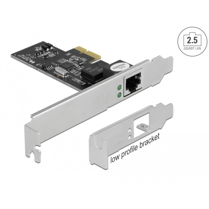 DELOCK PCI Express x1 Card / 1× RJ45 Port / 2.5 Gigabit LAN / Intel i225 - Figura 3