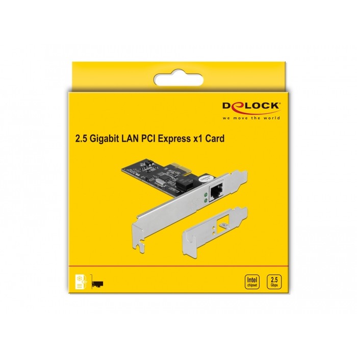 DELOCK PCI Express x1 Card / 1× RJ45 Port / 2.5 Gigabit LAN / Intel i225 - Figura 4