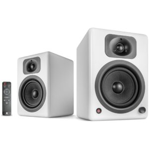 Altoparlantë Wavemaster TWO NEO 2.0 Bluetooth Stereo Speakers – Bardhë